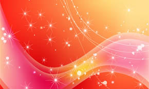 abstract orange dreamy line vector